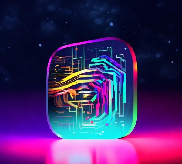 科技动态图标，视觉科技的完美表达